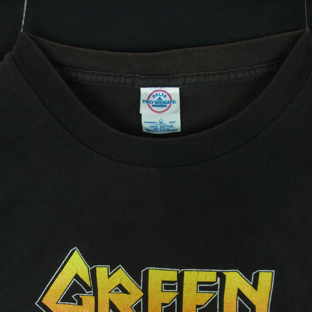 グリーンデイ 2001 Taste The Lightning バンド 半袖 Tシャツ コットン ブラック系 XL【中古】