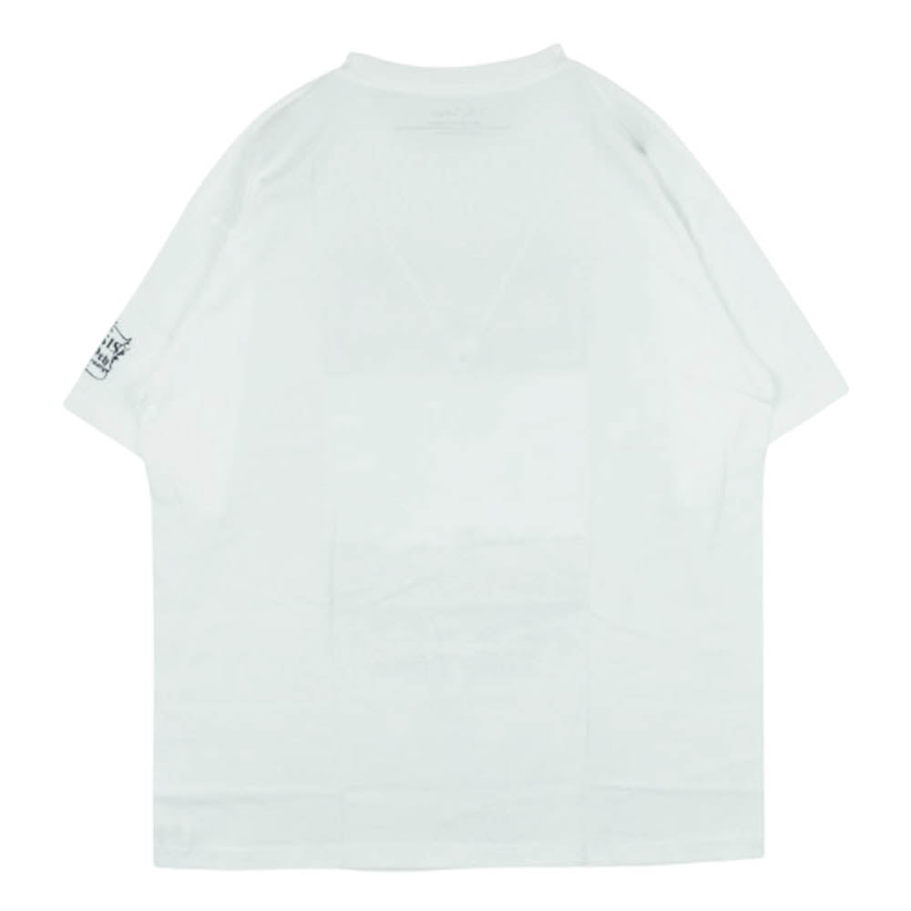 Adam et Rope' アダムエロペ 10culture oasis 30th Anniversary TSH オアシス プリント 半袖 Tシャツ ホワイト系 XL【極上美品】【中古】