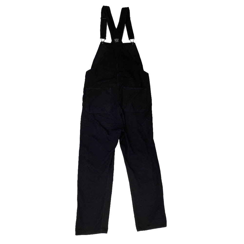 orSlow オアスロウ 日本製 ブラックデニム オーバーオール ブラック系 M【中古】