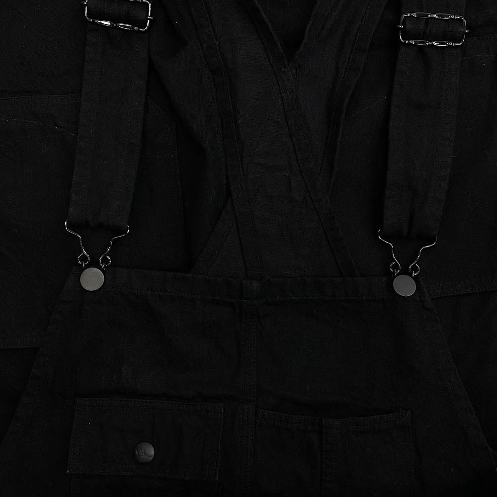 orSlow オアスロウ 日本製 ブラックデニム オーバーオール ブラック系 M【中古】