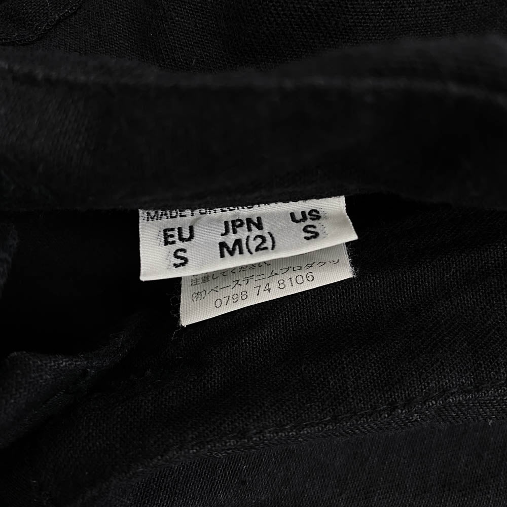 orSlow オアスロウ 日本製 ブラックデニム オーバーオール ブラック系 M【中古】