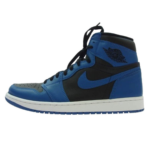 NIKE ナイキ 555088-404 Air Jordan 1 Retro High OG Dark Marina Blue エアジョーダン 1 レトロ ハイ OG スニーカー ブルー系 ブラック系 27cm【極上美品】【中古】