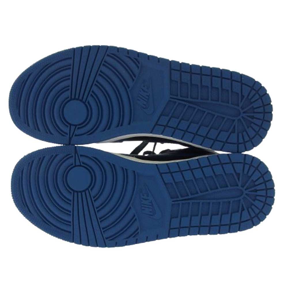 NIKE ナイキ 555088-404 Air Jordan 1 Retro High OG Dark Marina Blue エアジョーダン 1 レトロ ハイ OG スニーカー ブルー系 ブラック系 27cm【極上美品】【中古】