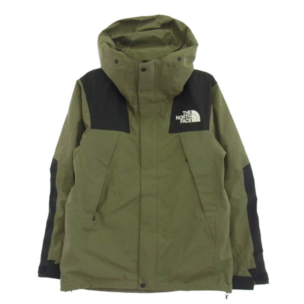 THE NORTH FACE ノースフェイス NP61800 MOUNTAIN JACKET マウンテンジャケット グリーン系 S【中古】