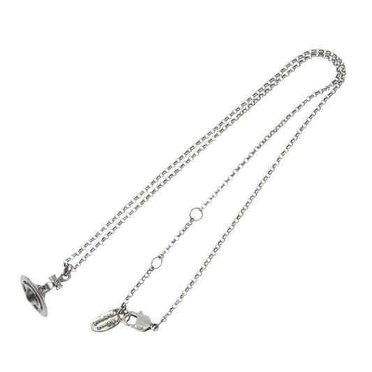 Vivienne Westwood ヴィヴィアンウエストウッド 1205999123 NEW TINY ORB オーブ ネックレス シルバー系【美品】【中古】