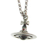 Vivienne Westwood ヴィヴィアンウエストウッド 1205999123 NEW TINY ORB オーブ ネックレス シルバー系【美品】【中古】
