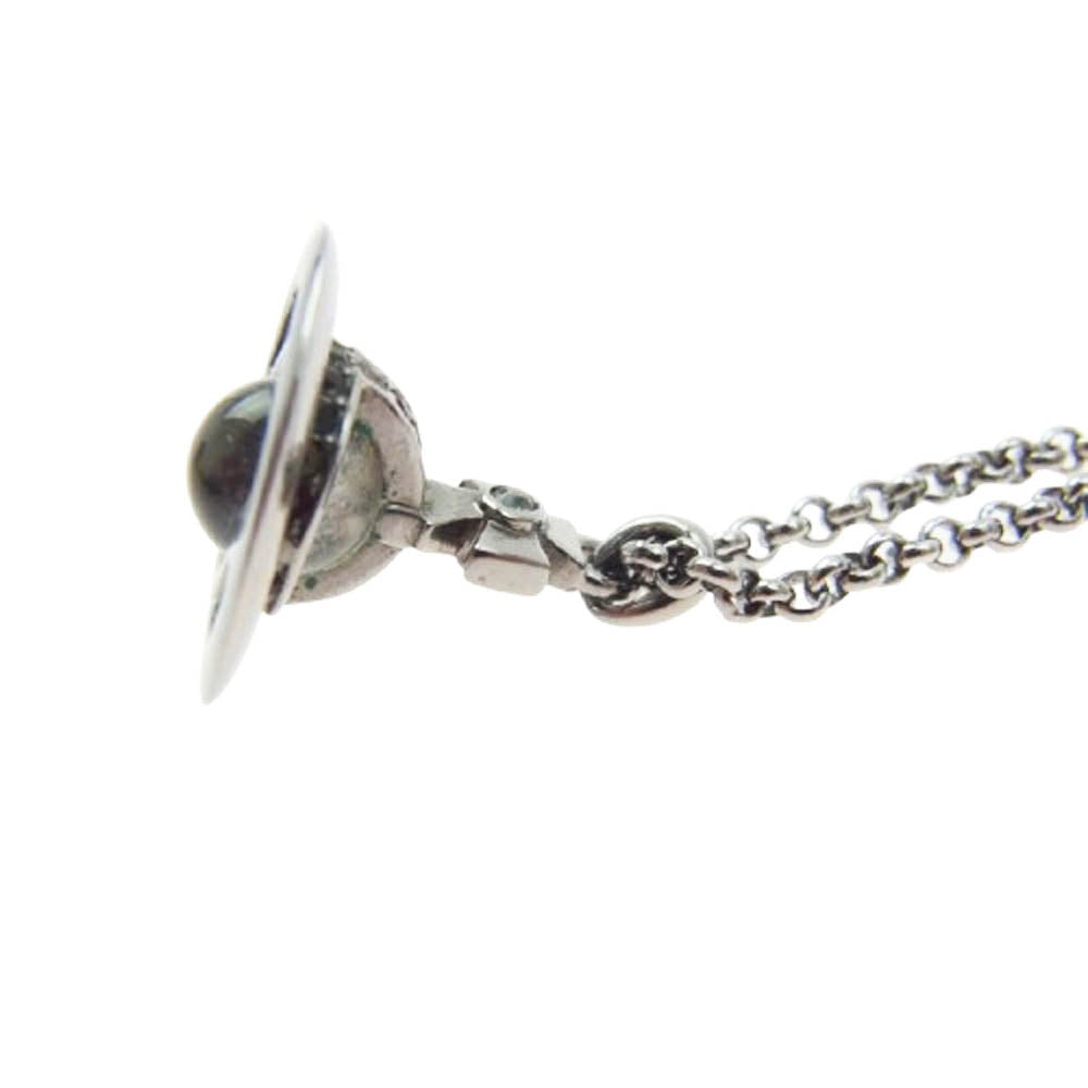 Vivienne Westwood ヴィヴィアンウエストウッド 1205999123 NEW TINY ORB オーブ ネックレス シルバー系【美品】【中古】