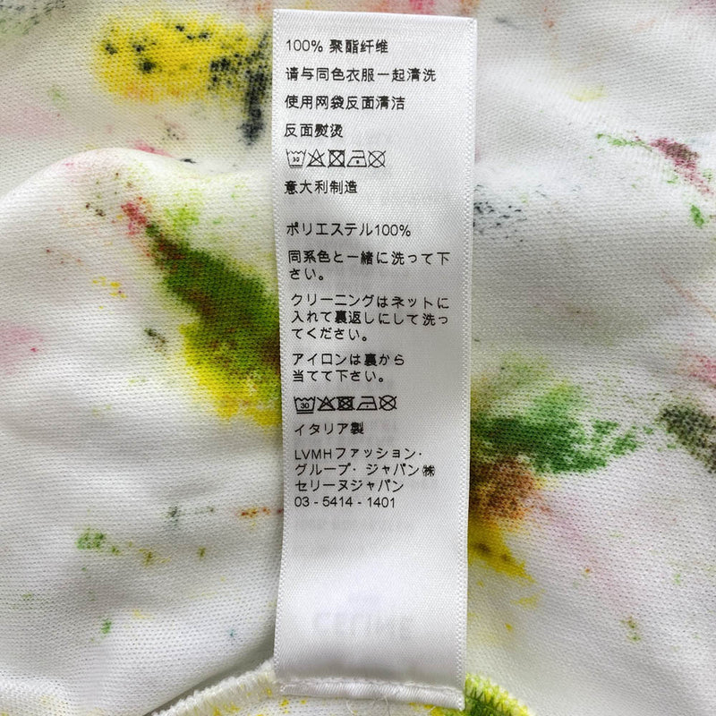 CELINE セリーヌ 22SS 2Z135383Q タイダイ 総柄 ロゴ フレア CELINE セリーヌ 22SS 2Z135383Q タイダイ 総柄 ロゴ フレア