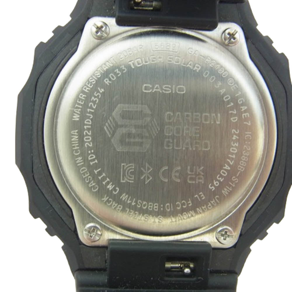 CASIO G-SHOCK カシオ ジーショック GA-B2100-1AJF G-SHOCK タフソーラー ジーショック 腕時計 ブラック系【中古】