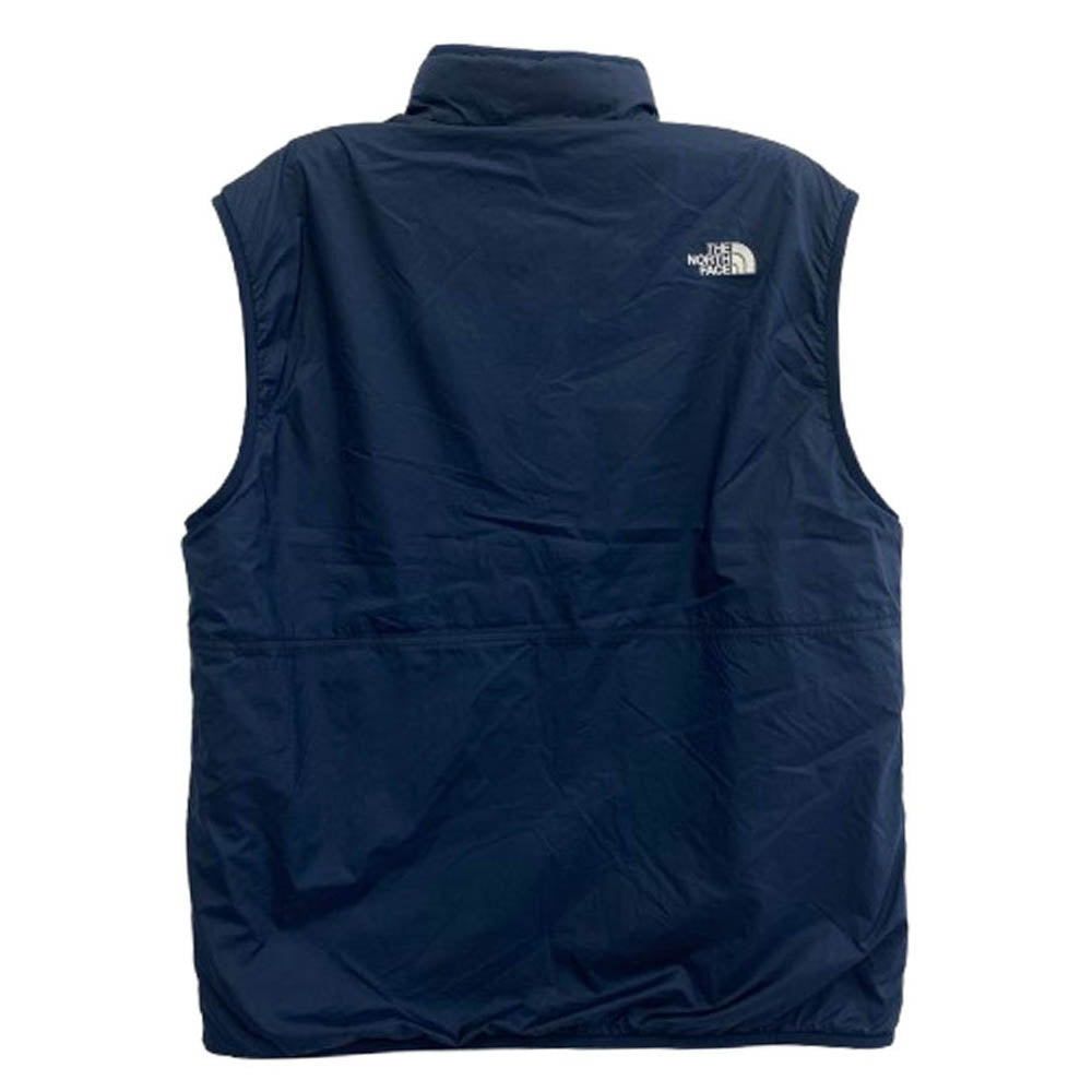 THE NORTH FACE ノースフェイス NP72431 RVSBL EXRM PILEVST リバーシブル エクストリーム パイル ベスト ブラウン系 ネイビー系 M【中古】