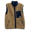 THE NORTH FACE ノースフェイス NP72431 RVSBL EXRM PILEVST リバーシブル エクストリーム パイル ベスト ブラウン系 ネイビー系 M【中古】