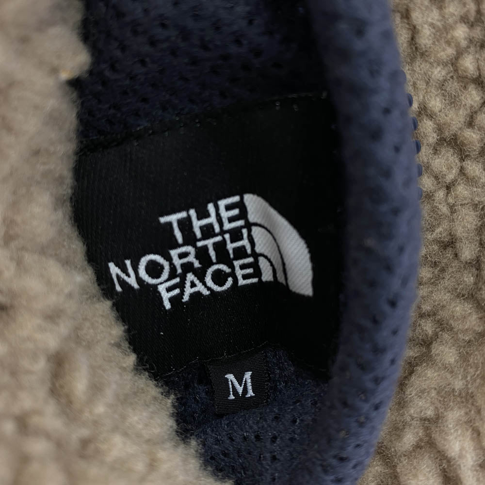THE NORTH FACE ノースフェイス NP72431 RVSBL EXRM PILEVST リバーシブル エクストリーム パイル ベスト ブラウン系 ネイビー系 M【中古】