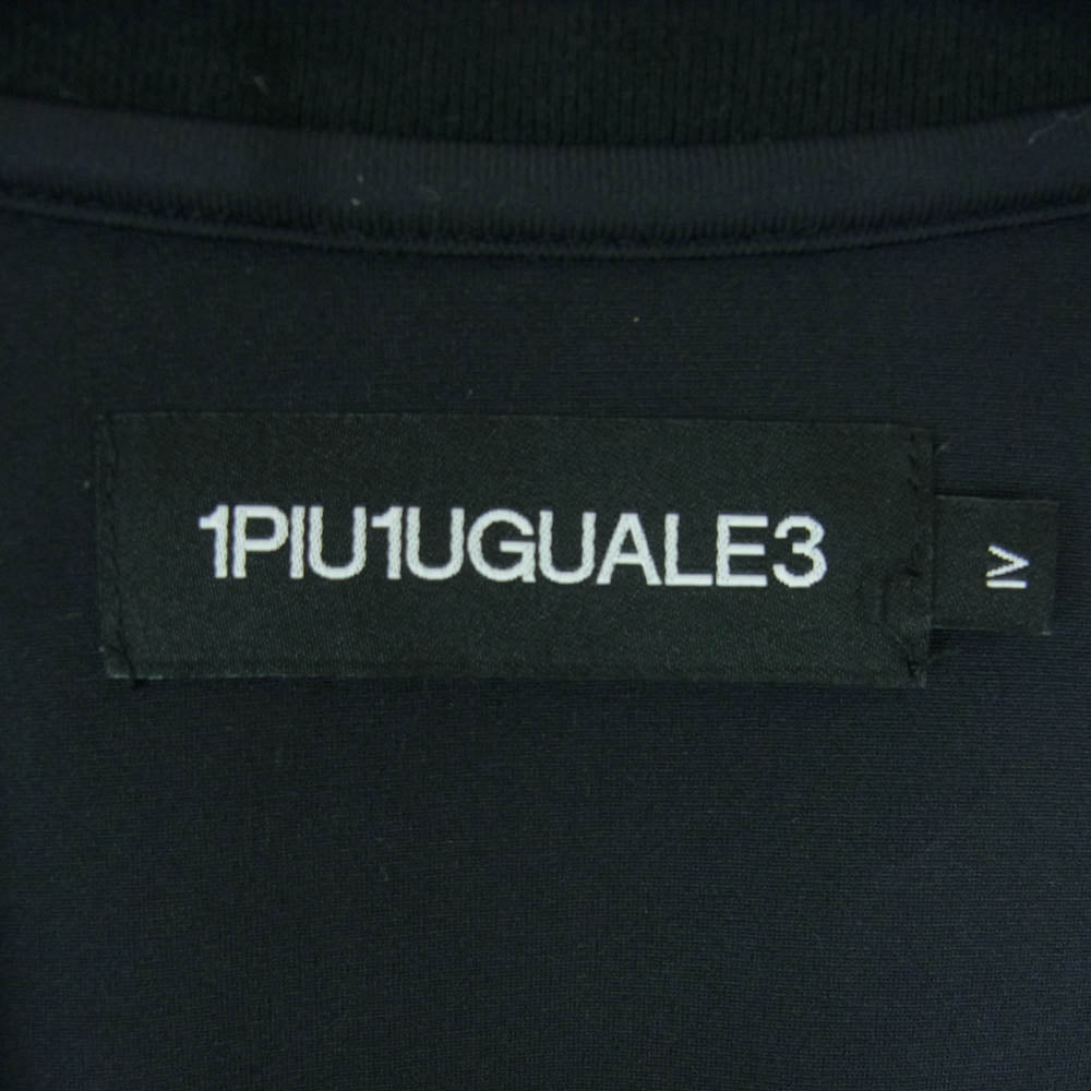 1piu1uguale3 ウノピュウノウグァーレトレ TF029 PP02 113 SPORT THE SAINT MAFIA CLUB S/S GRAFFITI バックロゴ 半袖 Tシャツ ブラック系 4【中古】