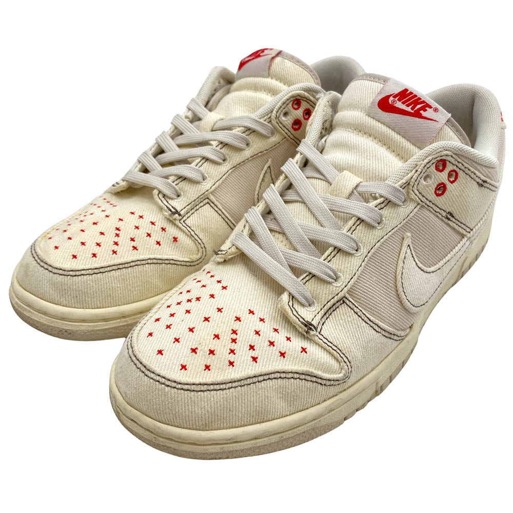 NIKE ナイキ DV0834-100 Dunk Low SE Denim Orewood ダンク ロー デニム スニーカー ベージュ系 26.5cm【中古】