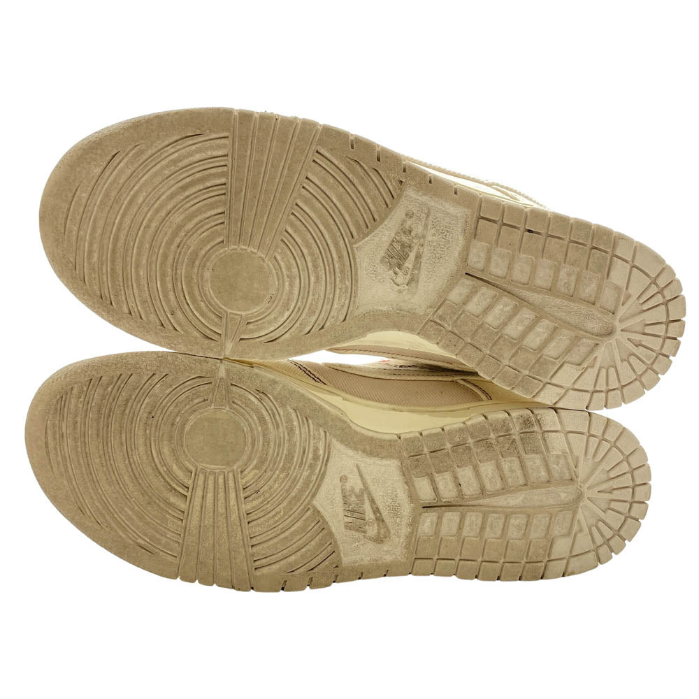 NIKE ナイキ DV0834-100 Dunk Low SE Denim Orewood ダンク ロー デニム スニーカー ベージュ系 26.5cm【中古】