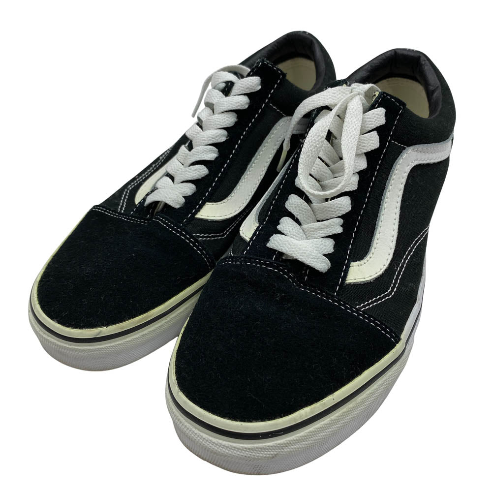 VANS バンズ Old Skool Black White オールド スクール ブラック ホワイト ブラック系 24.5cm【中古】