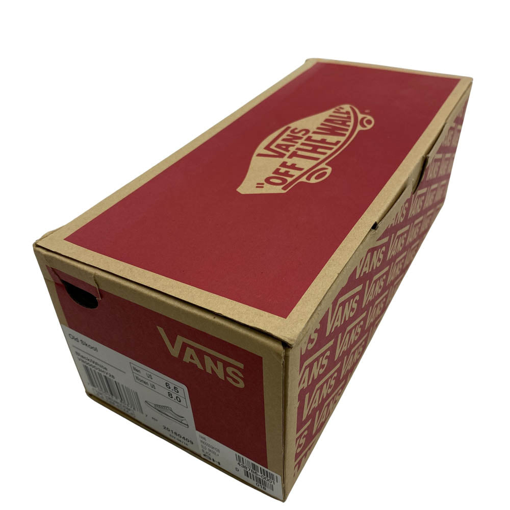 VANS バンズ Old Skool Black White オールド スクール ブラック ホワイト ブラック系 24.5cm【中古】