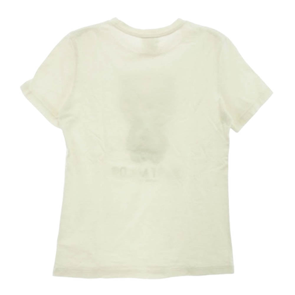 A BATHING APE アベイシングエイプ BABY MILO ベイビーマイロ パンダ プリント 半袖 Tシャツ ホワイト系 S【中古】