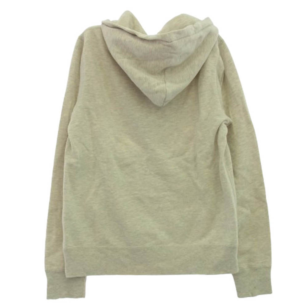 A BATHING APE アベイシングエイプ 002GDA201048X BABY MILO ベイビーマイロ フルジップ プリント パーカー オフホワイト系 M【中古】