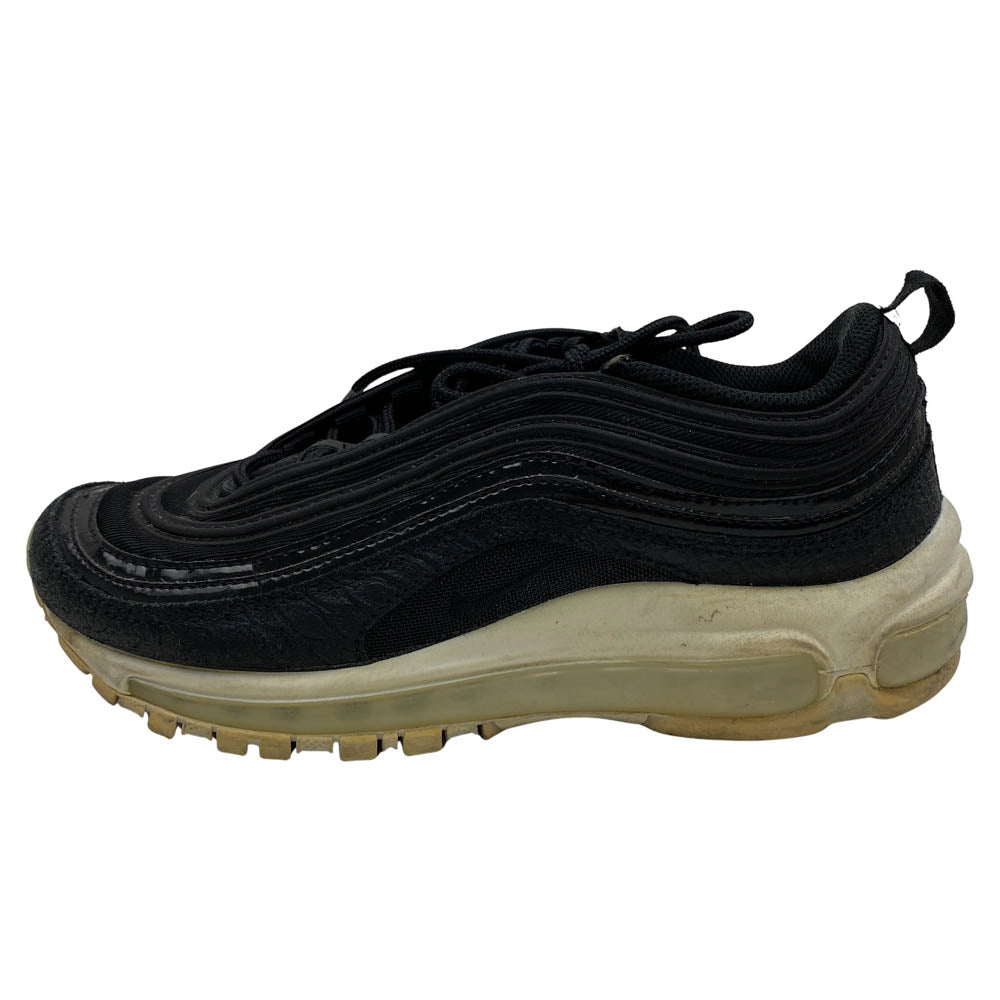 NIKE ナイキ 917646-001 Womens Air Max 97 PRM ウィメンズ エアマックス プレミアム ローカット スニーカー ブラック系 24.5cm【中古】