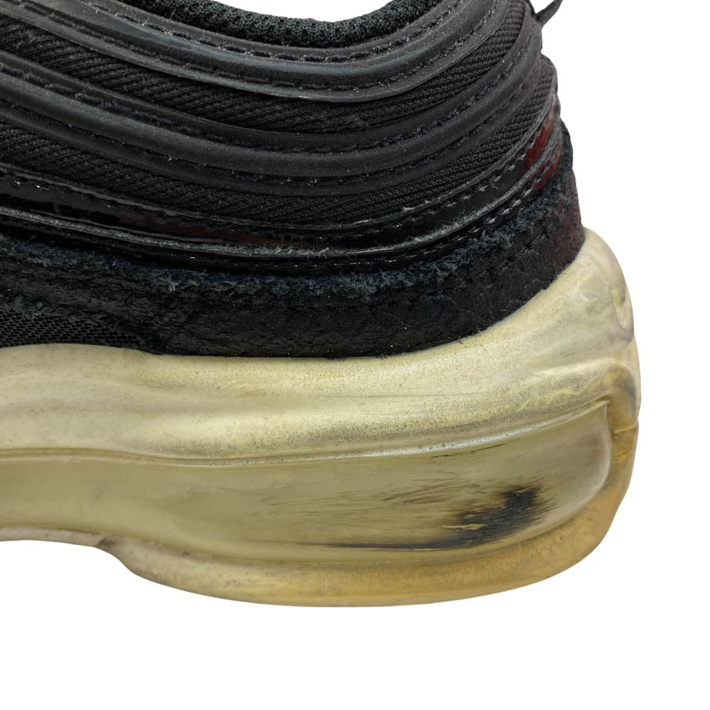 NIKE ナイキ 917646-001 Womens Air Max 97 PRM ウィメンズ エアマックス プレミアム ローカット スニーカー ブラック系 24.5cm【中古】