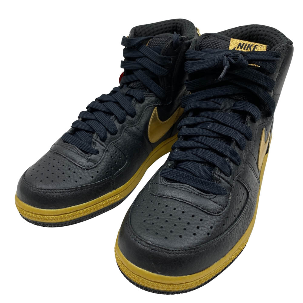 NIKE ナイキ 325319-071 2008年製 TERMINATOR HIGH SUPREME ターミネーター ハイ サプリーム ロックンロール スタッズ ハイカット スニーカー ブラック系 25cm【中古】