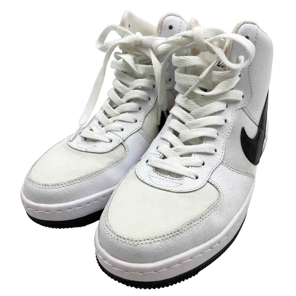 NIKE ナイキ 654851-101 AIR FORCE 1 AF1 ULTRA FORCE MID エアフォース1 ウルトラフォース ハイカット スニーカー ホワイト系 24.5cm【中古】