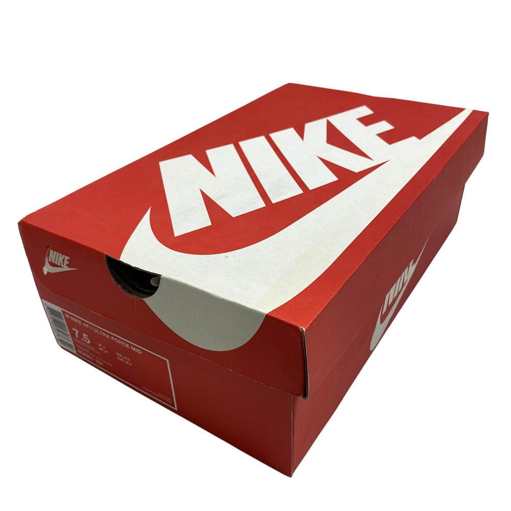 NIKE ナイキ 654851-101 AIR FORCE 1 AF1 ULTRA FORCE MID エアフォース1 ウルトラフォース ハイカット スニーカー ホワイト系 24.5cm【中古】