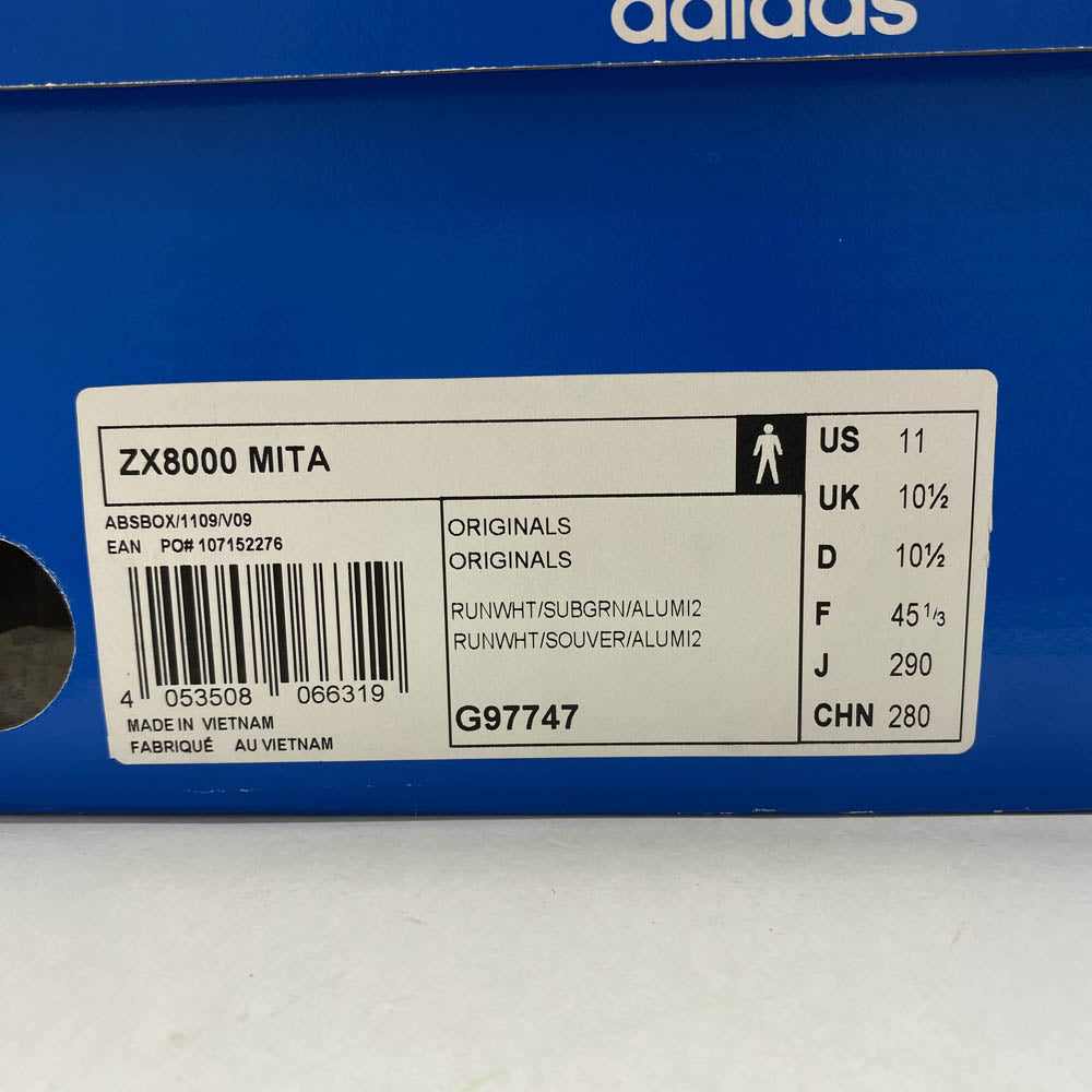 adidas アディダス G97747 ZX 8000 MITA ローカット スニーカー マルチカラー系 29cm【中古】