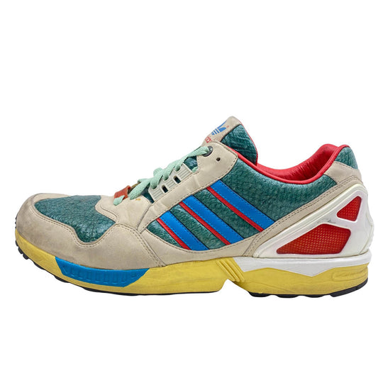 adidas アディダス 675001 2008 CONSORTIUM ZX 9000 サーモン ローカット スニーカー グリーン系 29.5cm【中古】