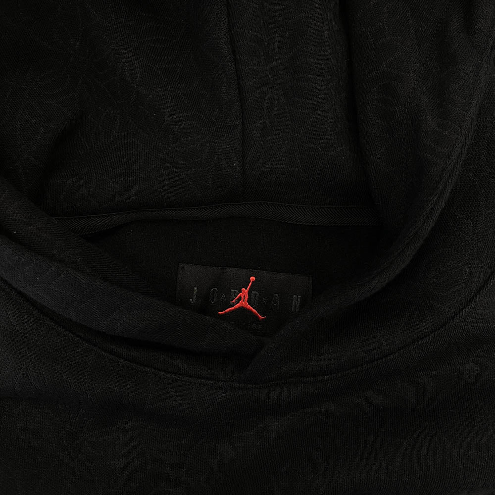 NIKE ナイキ FV7730-045 Jordan Brand M J PSG STMT FLC PO ロゴ刺繍 ジョーダン ブランド パリサンジェルマン フリース プルオーバー フーディ パーカー ブラック系 M【中古】