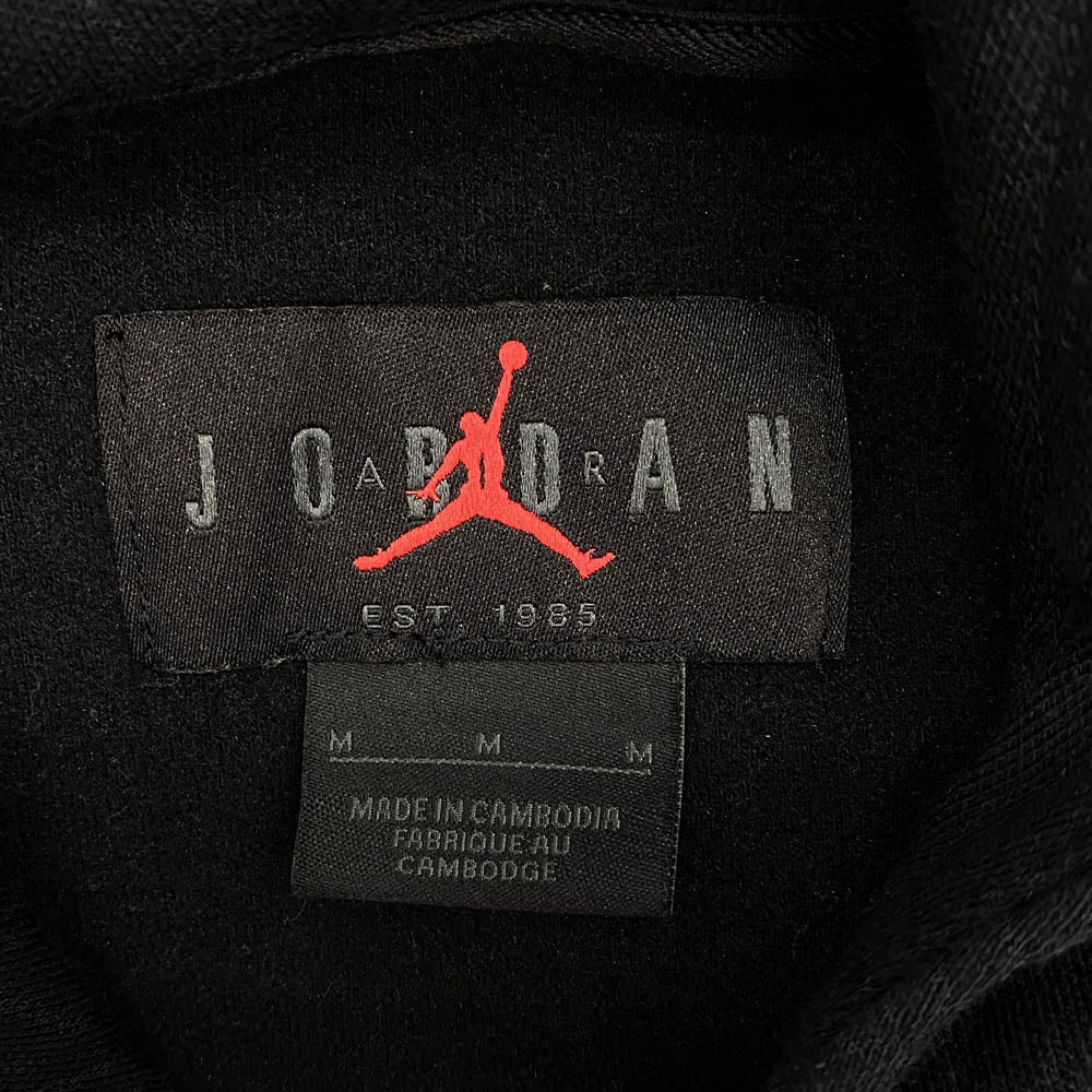 NIKE ナイキ FV7730-045 Jordan Brand M J PSG STMT FLC PO ロゴ刺繍 ジョーダン ブランド パリサンジェルマン フリース プルオーバー フーディ パーカー ブラック系 M【中古】