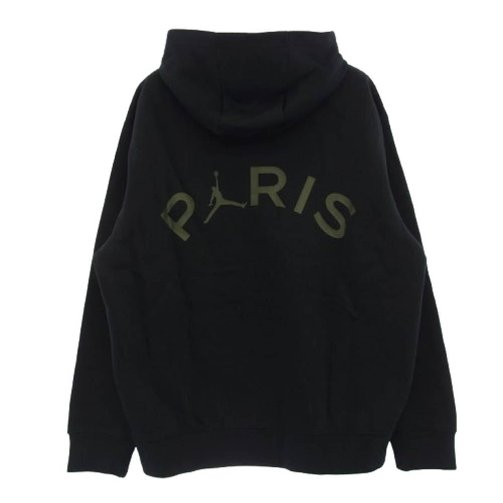 NIKE ナイキ FN5327-010 JORDAN BRAND AS M J PSG HBR FLC PO ジョーダン ブランド パリサンジェルマン フリース プルオーバー フーディ パーカー ブラック系 XL【極上美品】【中古】