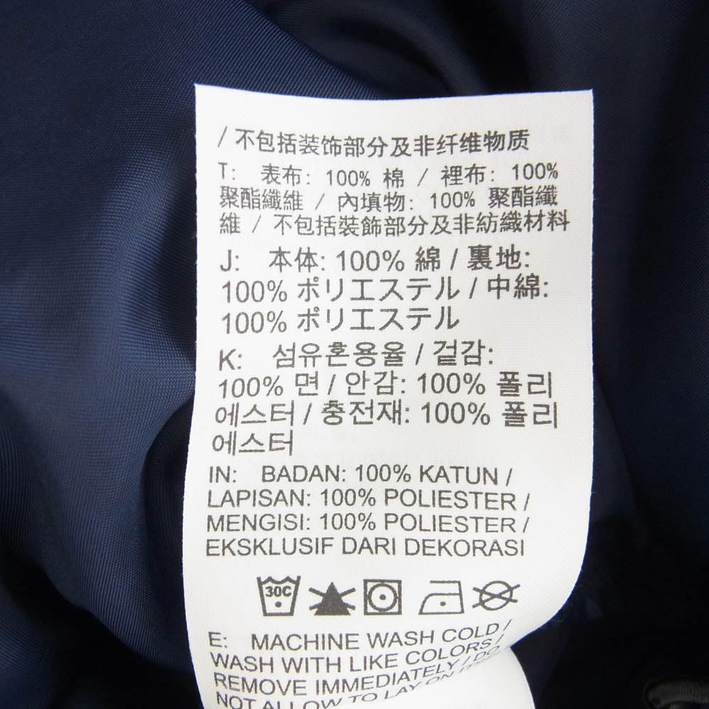 Supreme シュプリーム 24SS FQ0323-010 NIKE Denim Puffer Vest ナイキ デニム パファー ベスト インディゴブルー系 M【極上美品】【中古】