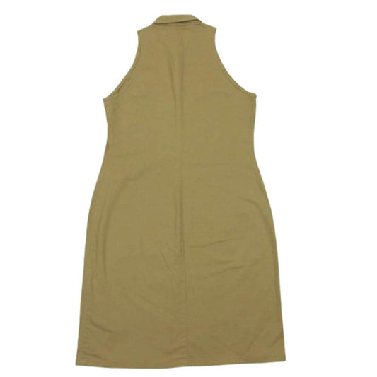 RALPH LAUREN ラルフローレン ノースリーブ ワンピース コットン ポリウレタン 日本製 ベージュ系 11【中古】