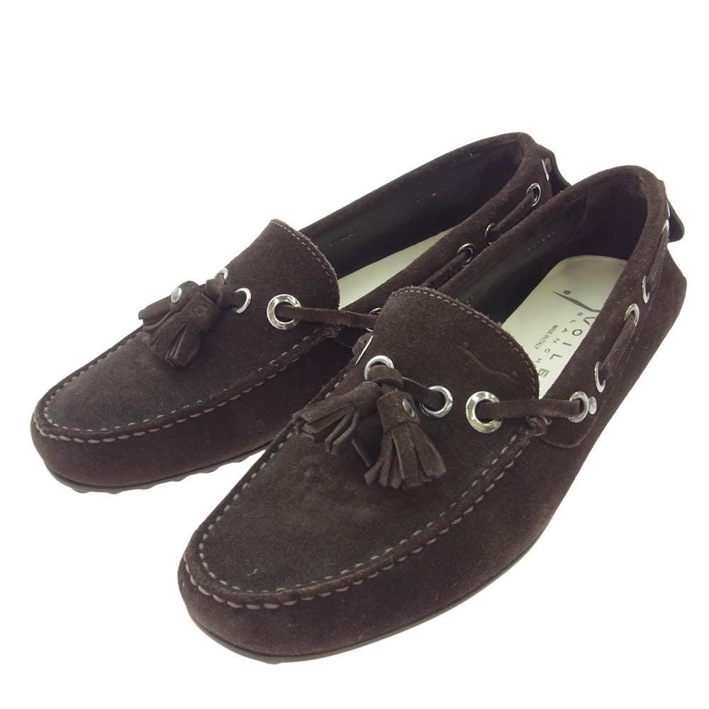 LOUIS VUITTON ダークブラウン モカシン