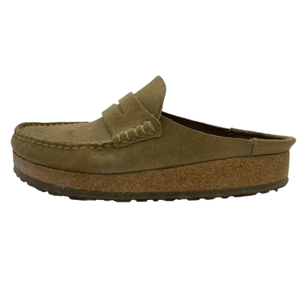 BIRKENSTOCK ビルケンシュトック NAPLES ネープレス コイン サンダル グレー系 26.5cm【中古】