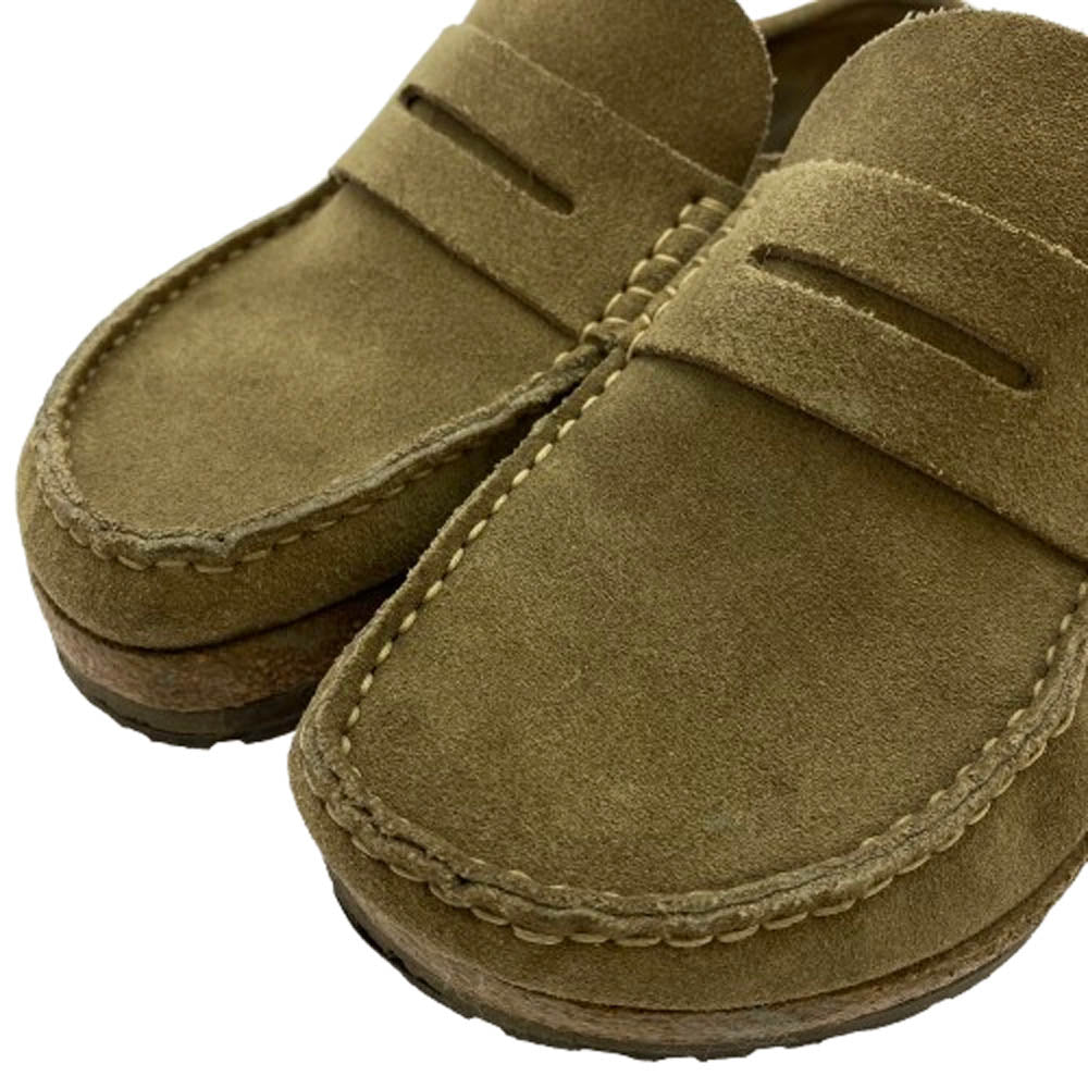 BIRKENSTOCK ビルケンシュトック NAPLES ネープレス コイン サンダル グレー系 26.5cm【中古】
