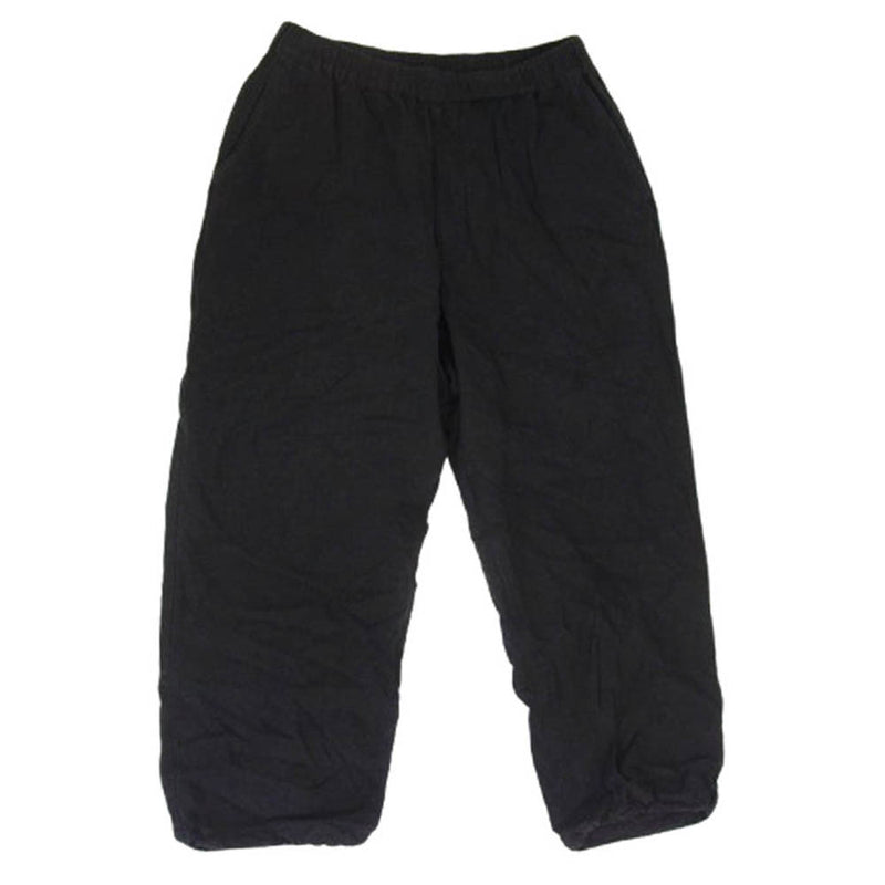 GRAPHPAPER グラフペーパー 24SS GM241-40237 Linen Cupro Track Pants リネンキュプラ トラックパンツ ブラック系 1【中古】