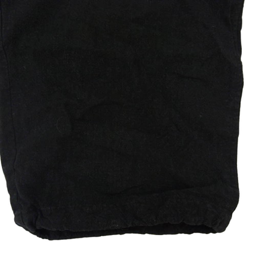GRAPHPAPER グラフペーパー 24SS GM241-40237 Linen Cupro Track Pants リネンキュプラ トラックパンツ ブラック系 1【中古】