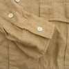 PORTER CLASSIC ポータークラシック ROLL UP SHIRT ロールアップ リネン 長袖 シャツ ブラウン系 M【中古】