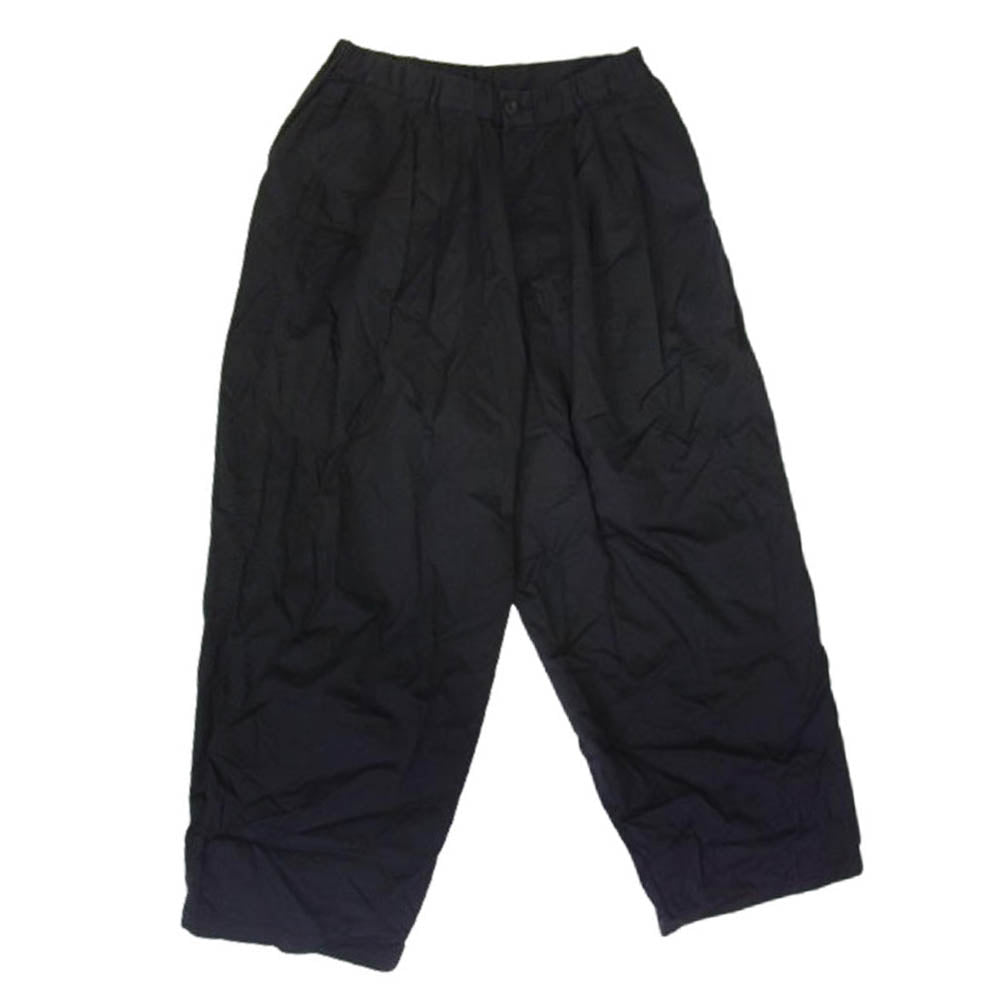 GRAPHPAPER グラフペーパー 25SS GM251-40148 Silicon Poplin Two Tuck Easy Pants シリコン ポプリン 2タック イージー パンツ ブラック系 1【中古】
