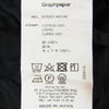 GRAPHPAPER グラフペーパー 25SS GM251-40148 Silicon Poplin Two Tuck Easy Pants シリコン ポプリン 2タック イージー パンツ ブラック系 1【中古】