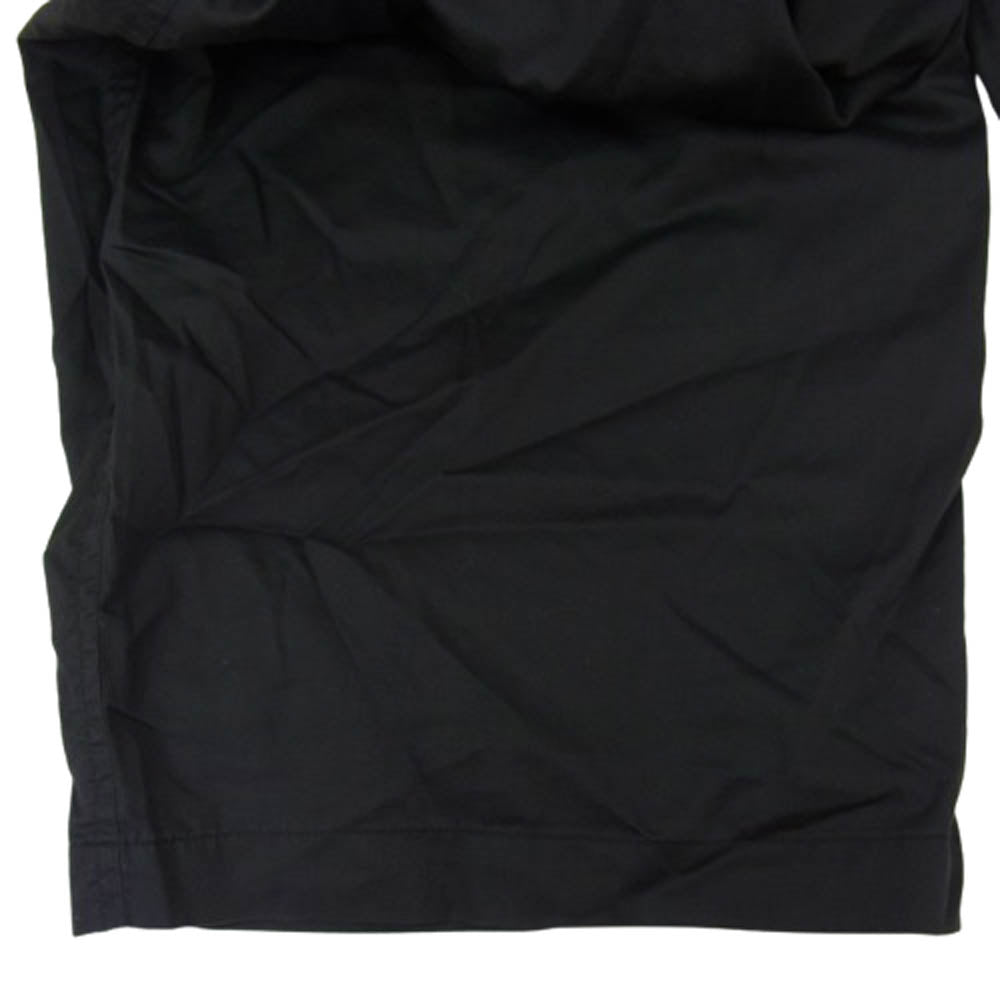 GRAPHPAPER グラフペーパー 25SS GM251-40148 Silicon Poplin Two Tuck Easy Pants シリコン ポプリン 2タック イージー パンツ ブラック系 1【中古】