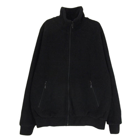 COMOLI コモリ 21AW U03-05012 ウールフリースジップアップジャケット ブラック系 2【中古】