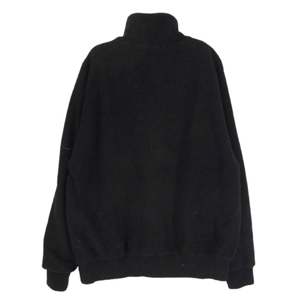 COMOLI コモリ 21AW U03-05012 ウールフリースジップアップジャケット ブラック系 2【中古】
