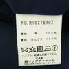 RING JACKET リングジャケット RT027S10X 2B シングル テーラード スーツ ジャケット スラックス パンツ セットアップ ネイビー系 42【美品】【中古】