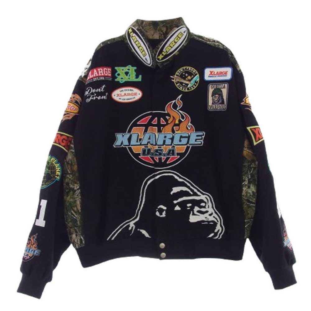エクストララージ 101234021023 CUSTOM RACING JACKET カスタム レーシング ジャケット マルチカラー系 M【中古】