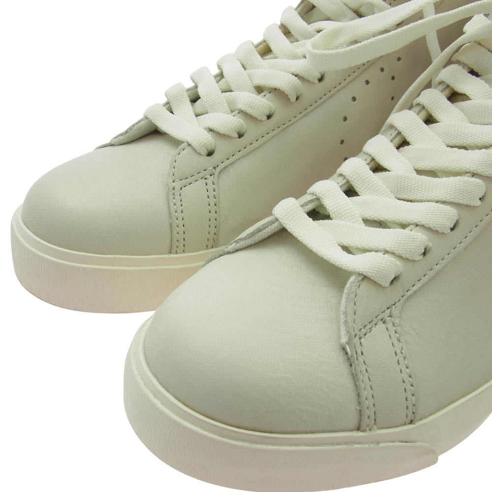 NIKE ナイキ 380670-111 BLAZER MID SUPREME PERF TZ ブレザー ミッド サプリーム レザー ホワイト系 25cm【中古】