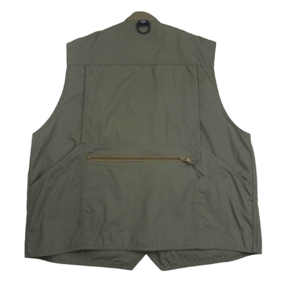 Columbia コロンビア C-TK5000 フライベスト フィッシングベスト カーキ系 XL【中古】